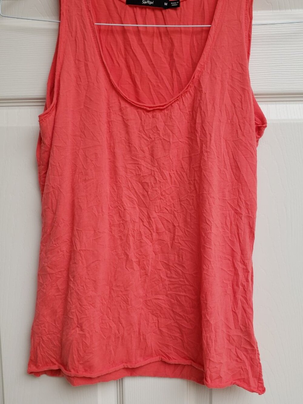 Sportsgirl coral tank top